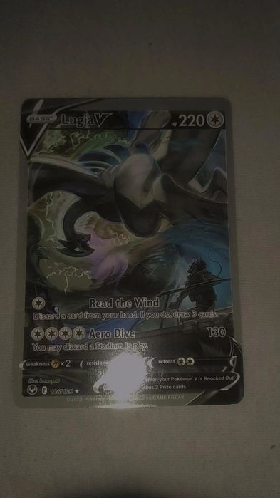 Lugia V Pokemon Silver Tempest (186/195)