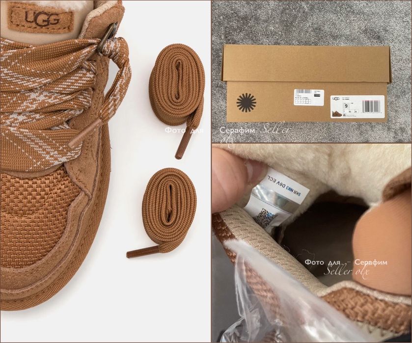 Оригинальные кроссовки Avstralia UGG Lowmel Sneaker Chestnut ORIGINAL