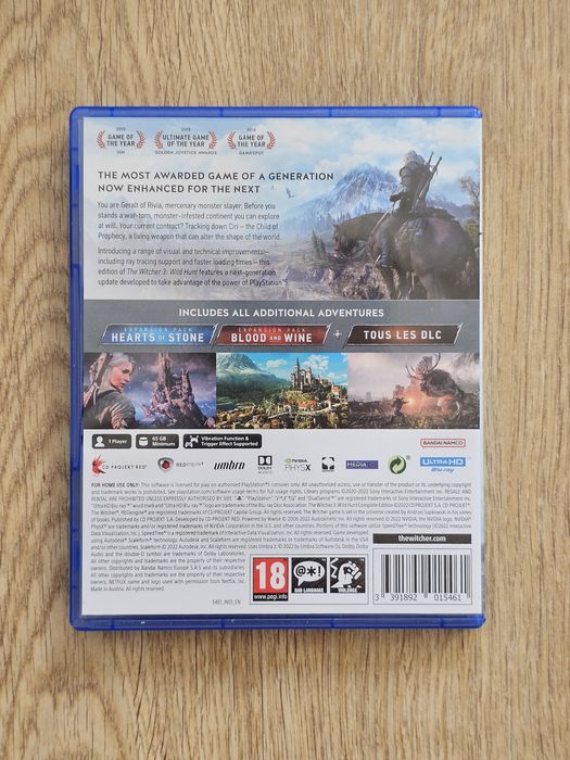 Wiedźmin 3: Dziki Gon – Complete Edition (PS5, PL)