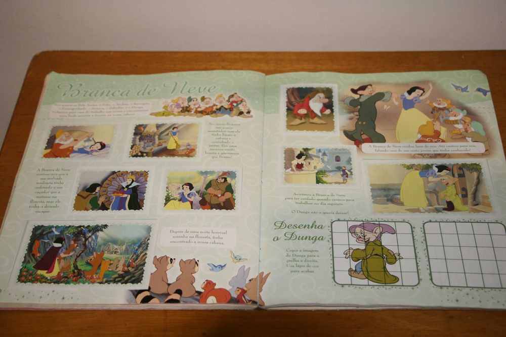 Caderneta "Princesas" Disney - Faltam 5 Cromos COmpletar