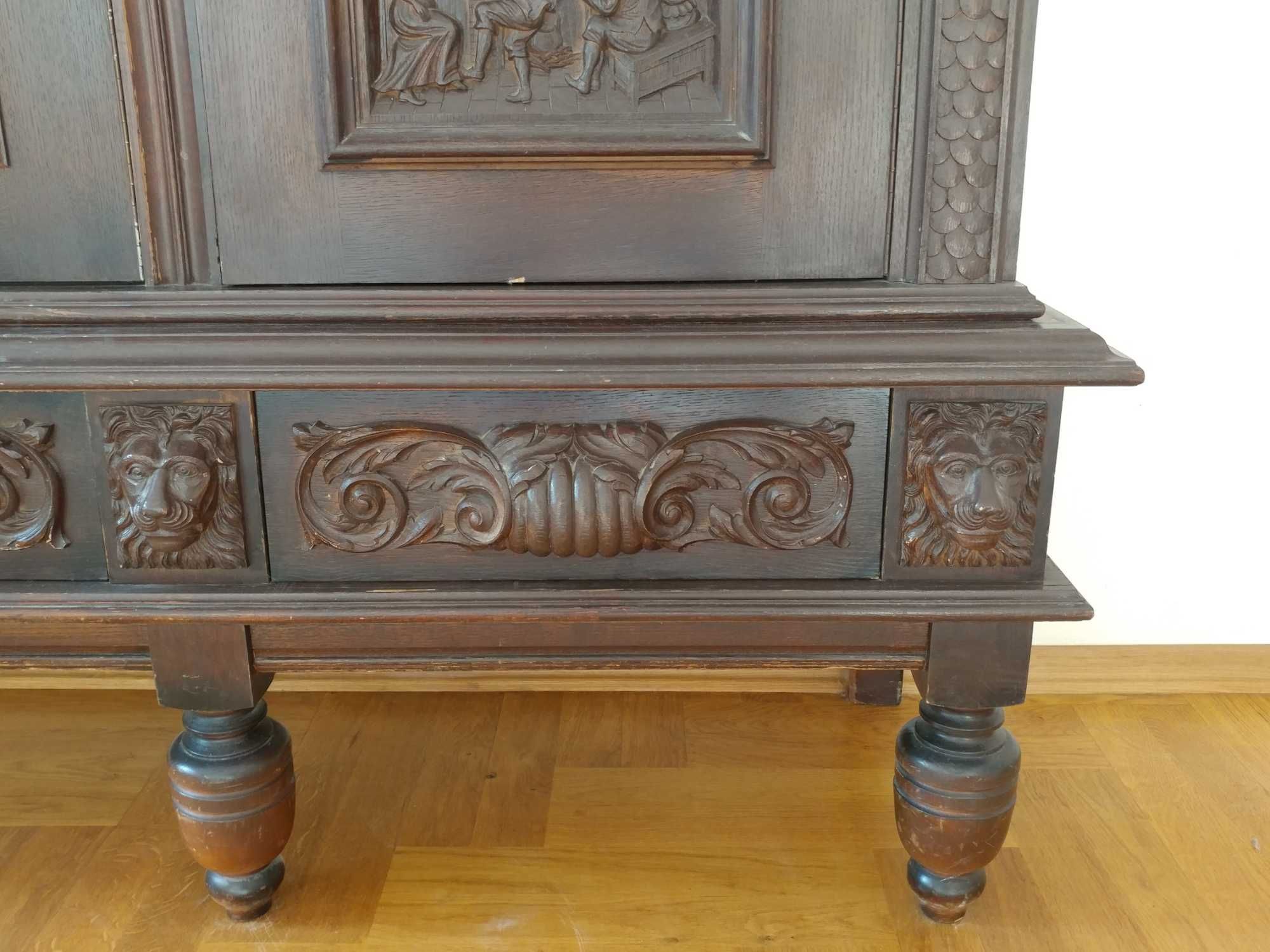 Antyk kredens witryna mebel stylowy - Lublin