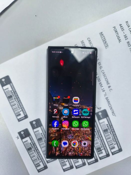Troco Samsung Zfold 6, igual a novo, com fatura e garantia!