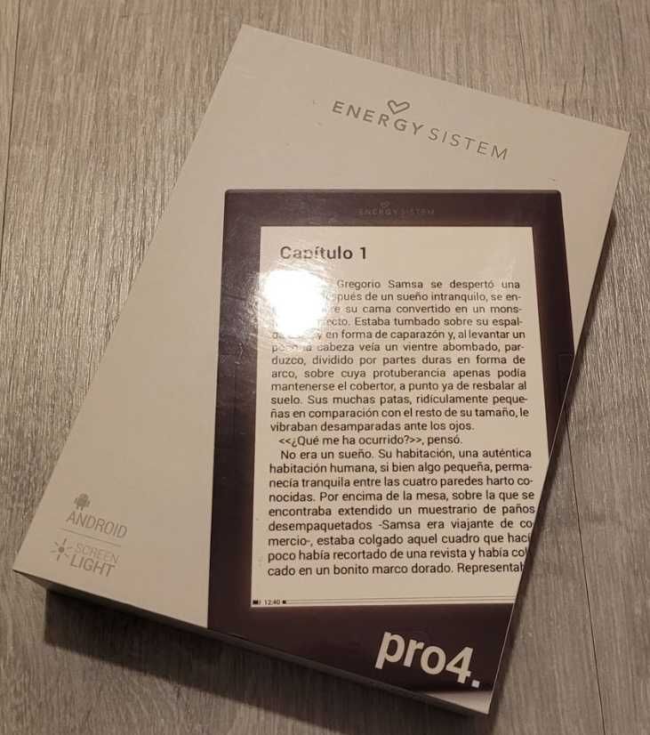 Vendo Ebook Energy Sistem eReader Pro 4 para peças