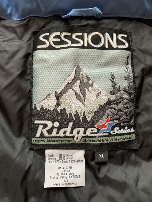 Kurtka Sessions Puchowa: Snowboard, Narty