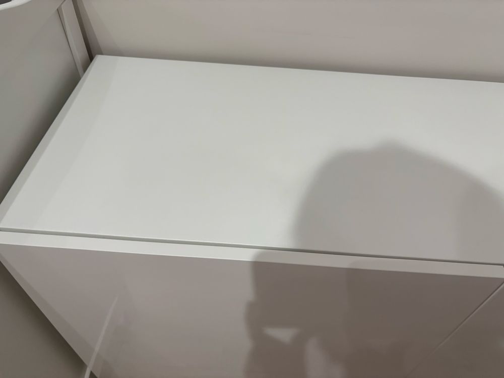 Szafka IKEA BESTÅ – biały połysk, 120x42x65 cm
