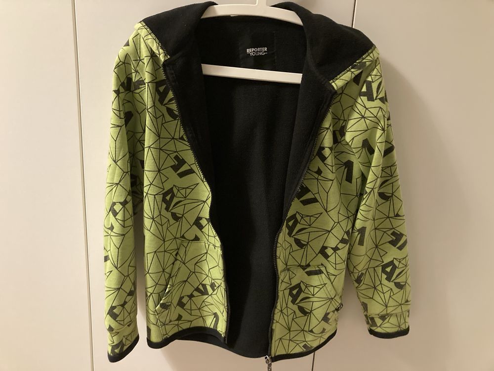 Bluza rozpinana z kapturem Reporter Young, r. 158 cm