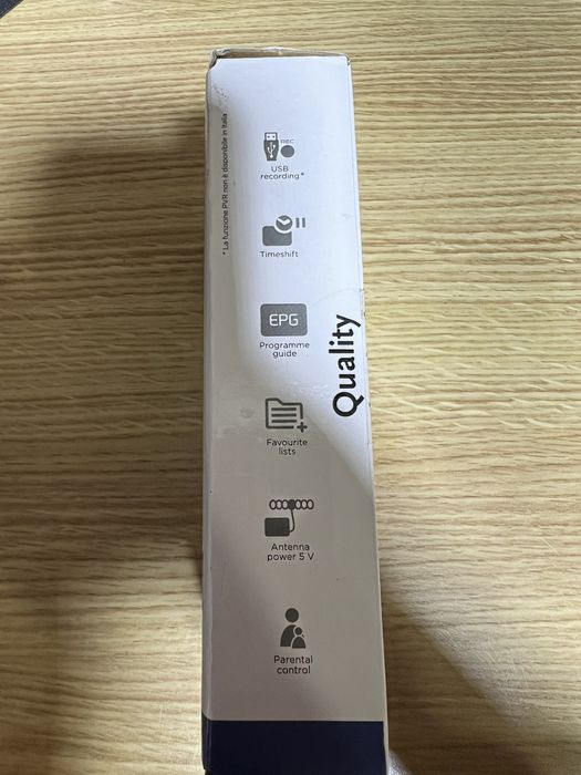 Receptor Descodificador TDT DVB T2 Strong - NOVO