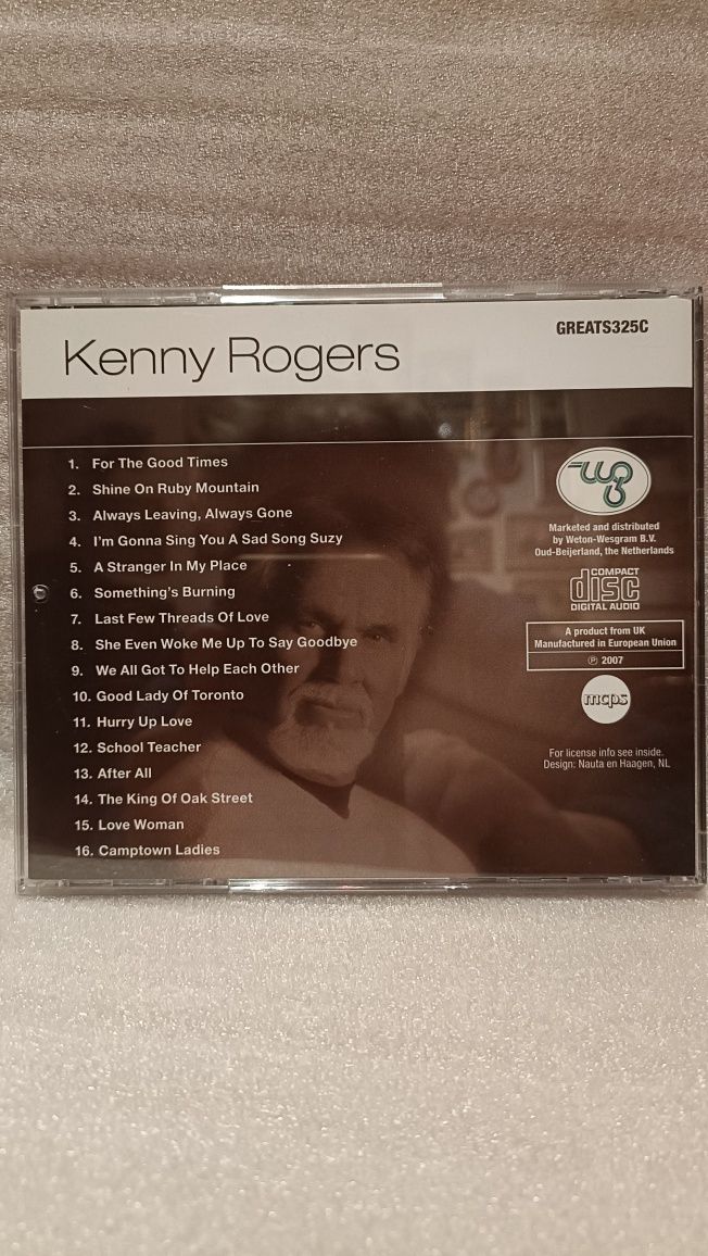 Kenny Rogers "Greatest Hits" 3CD BOX