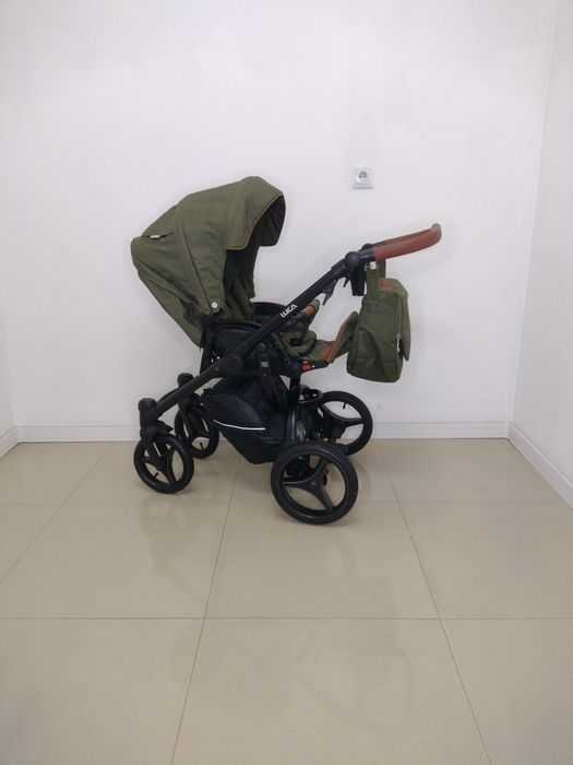 Wysyłka/odbiór wózek 3w1 Bebetto Luca Khaki+Joie I Snug 2