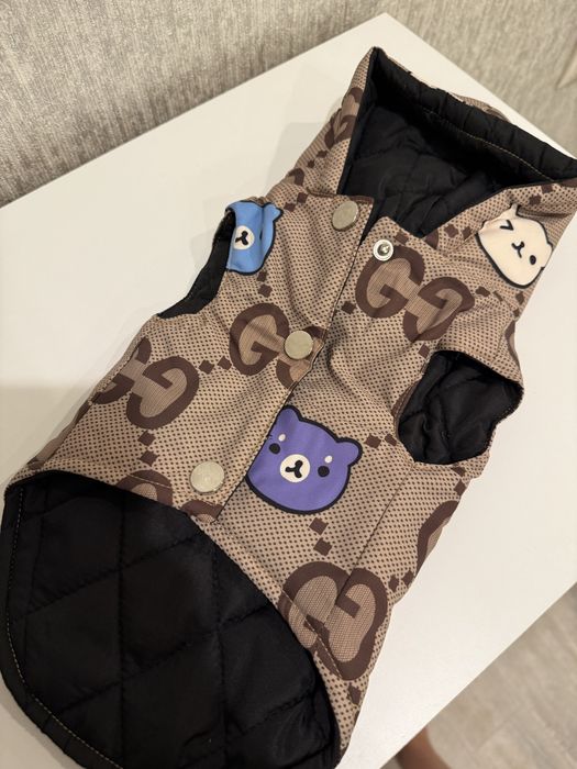 Жилетка gucci одяг для собак гучи