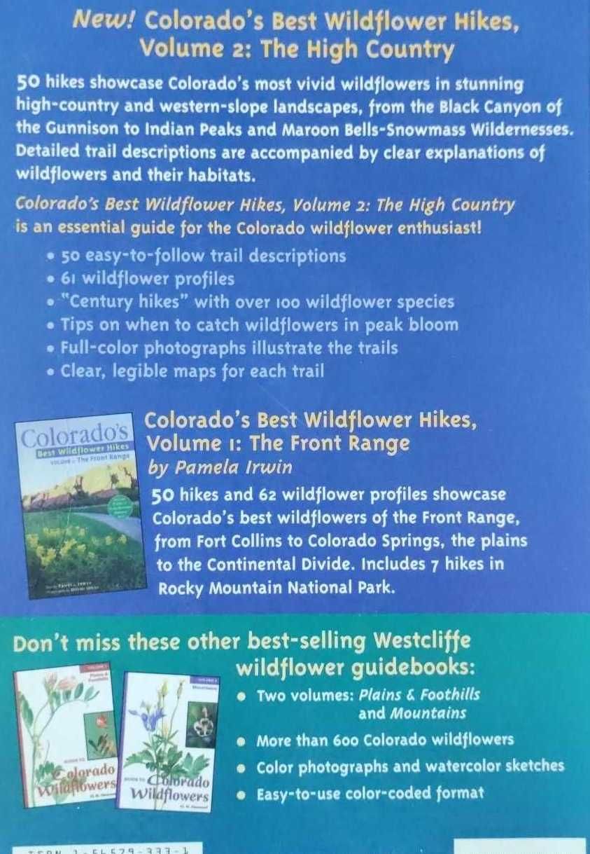 Colorado's Best Wildflower Hikes - Pamela D. Irwin