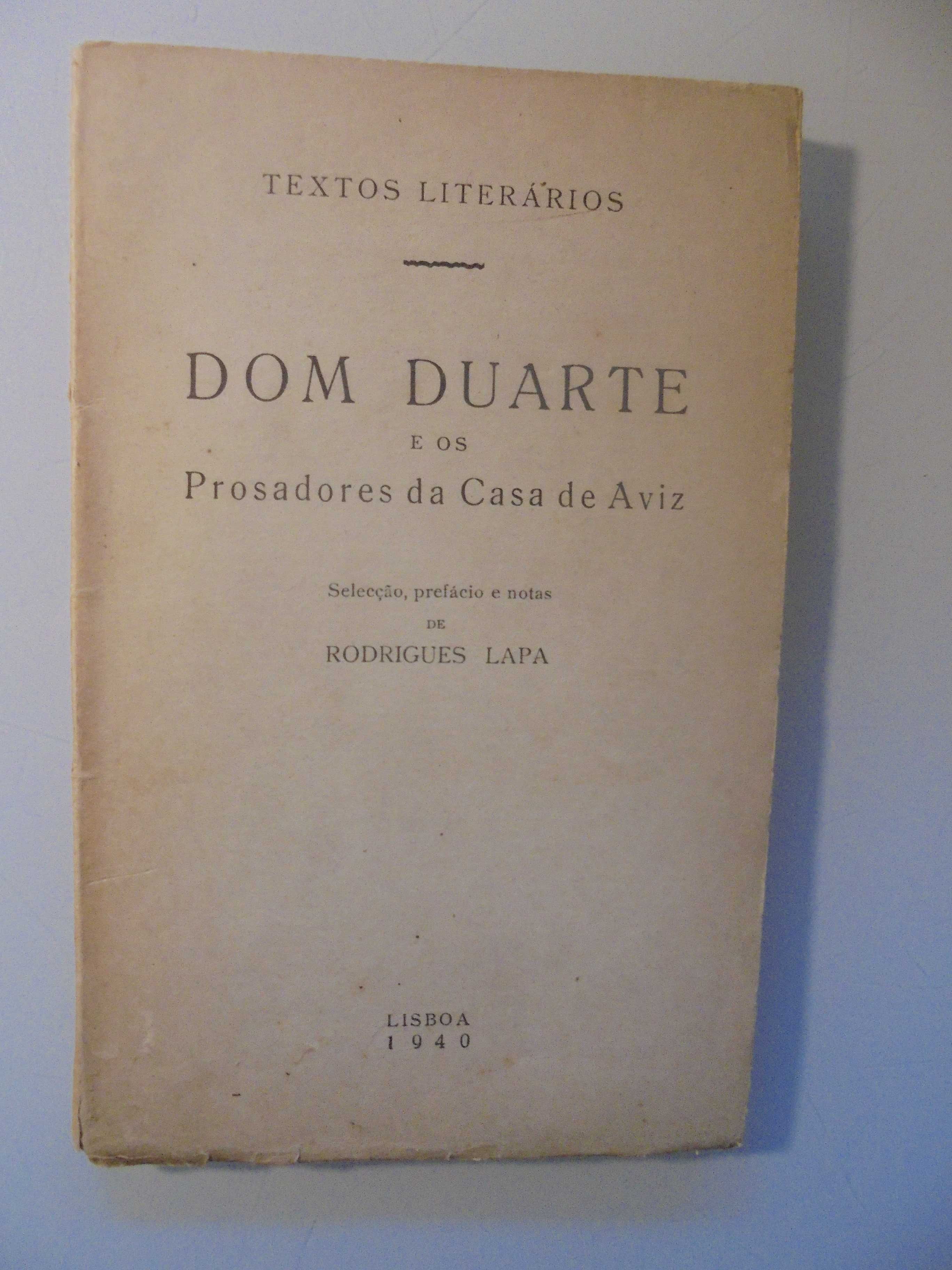 Lapa (Rodrigues);Dom Duarte e os Prosadores da Casa de Aviz