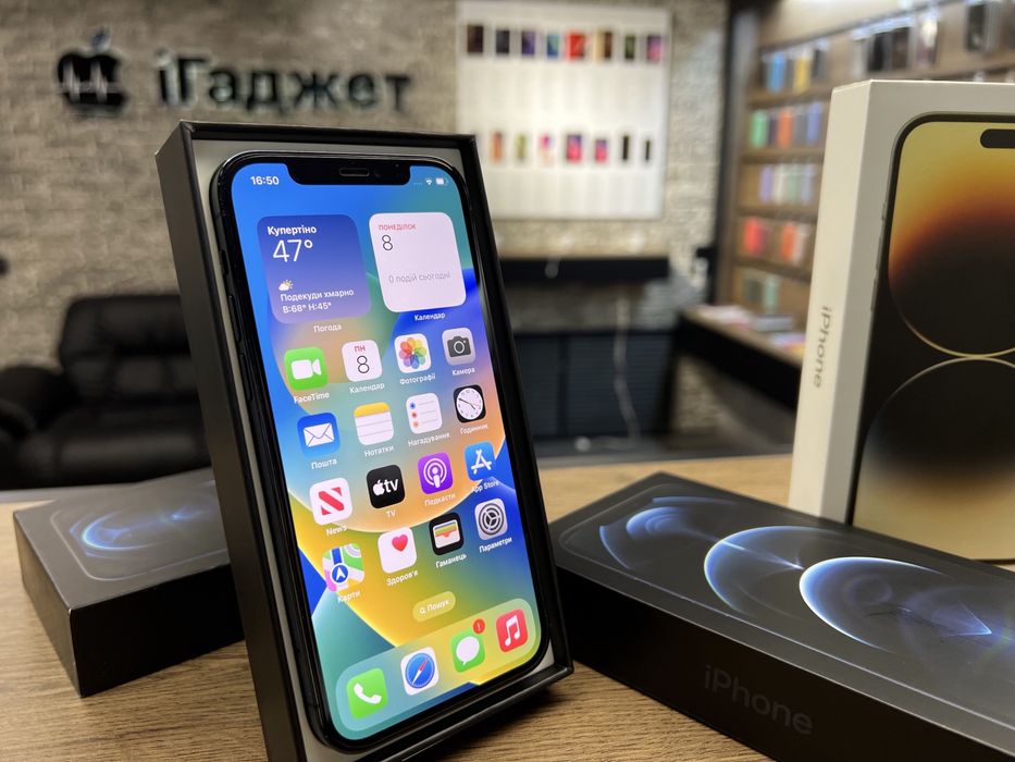 iPhone 12 Pro 256GB (Pacific Blue) Neverlock. Магазин. Гарантія.