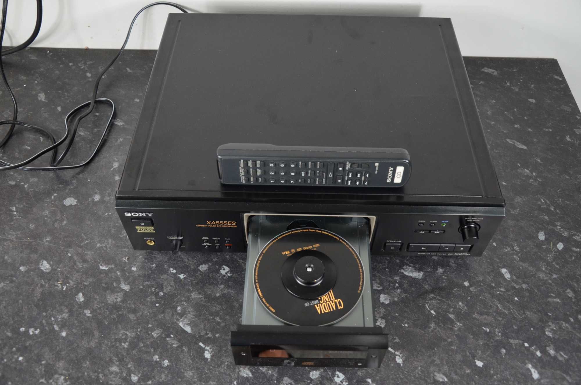 Odtwarzacz CD SONY CDP-XA555ES Pilot Oryginał Stan BDB Okazja