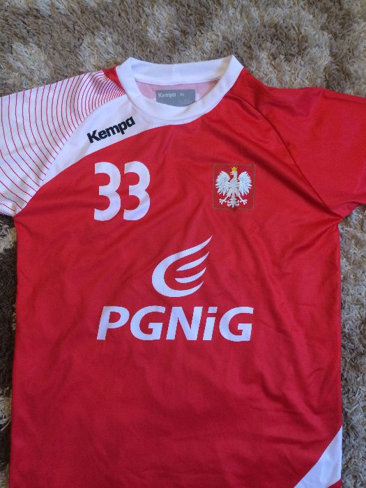 Koszulka meczowa Kempa Reprezentacji Polski Piłka Ręczna A. Łangowski