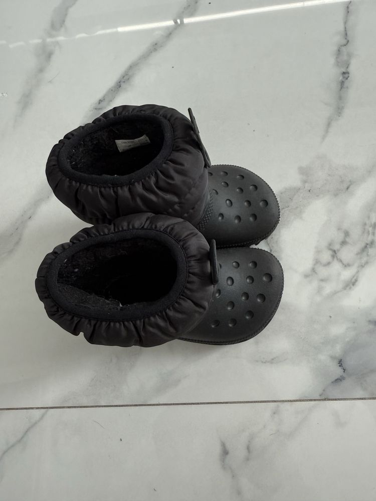 Дутики снегоходы Crocs c6 22-23 размер зимние ботинки