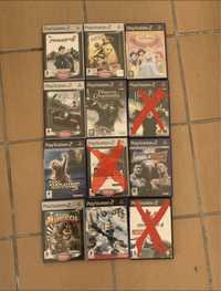 Diversos jogos Playstation 2