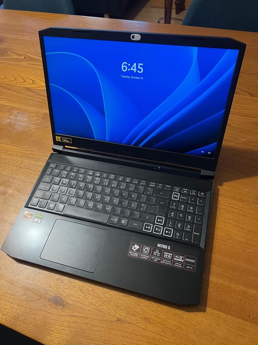 Portátil Gaming Acer Nitro 5 15.6” GForce RTX 3060 16GB 144MHz - 2022