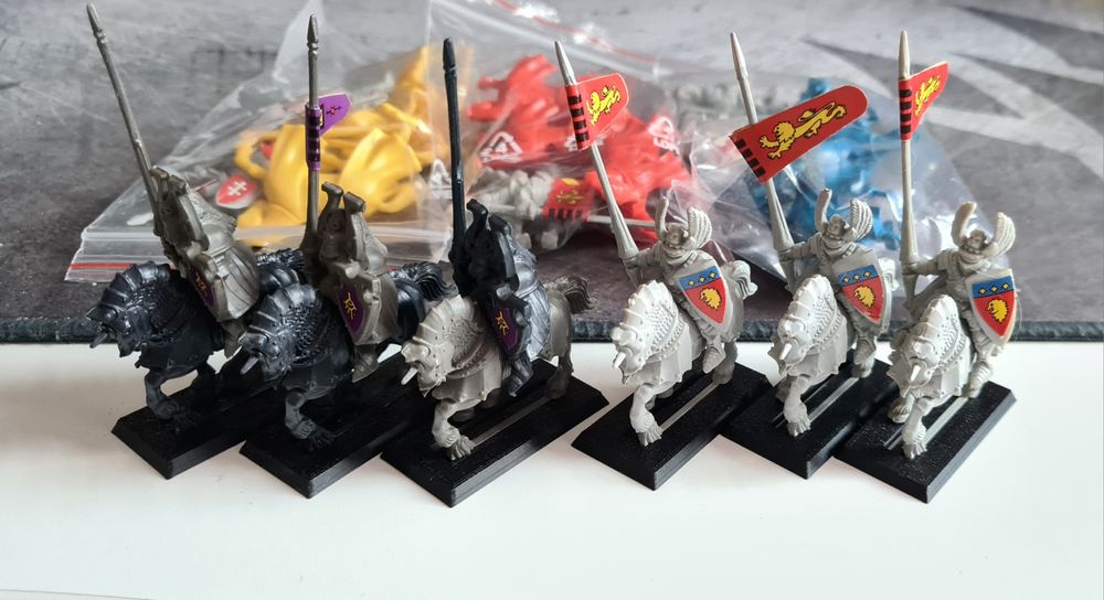 Battle Masters Warhammer Fantasy Orki Gobliny Chaos Lordowie Knights