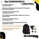 CANON EOS 7D z 2 obiektywami, statywem i plecakiem (PRO)