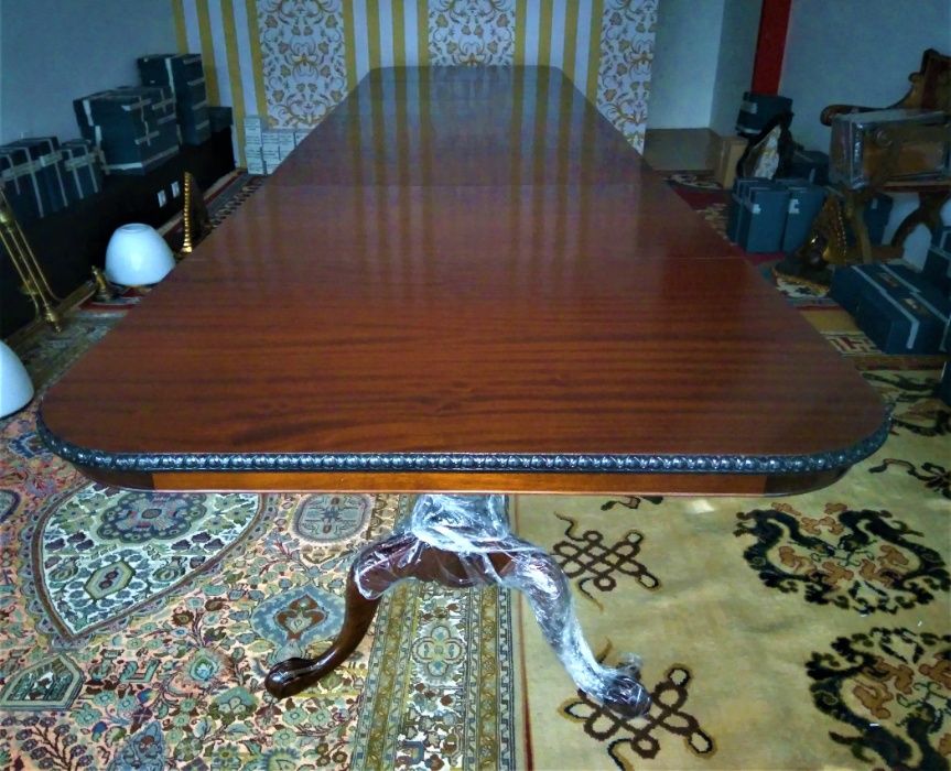 Mesa Jantar Grandes Dimensões Mogno