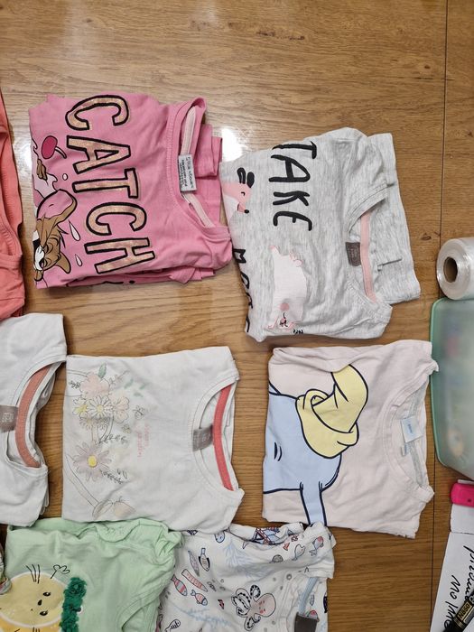 10 kompletów piżamy dla dziewczynki ! Mix rozmiar 110 / 116