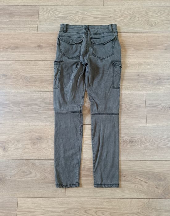 Bojówki damskie spodnie kieszenie H&M 36 S