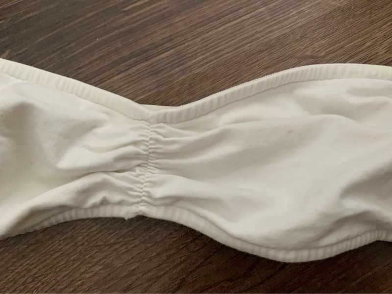 H&M dwupak stanik biustonosz opaska na biust S M