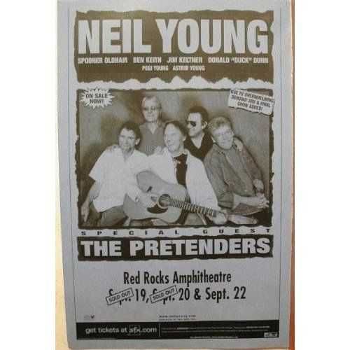 NEIL YOUNG - RED ROCKS LIVE (Friends + Relatives) Ampitheatre Colorodo