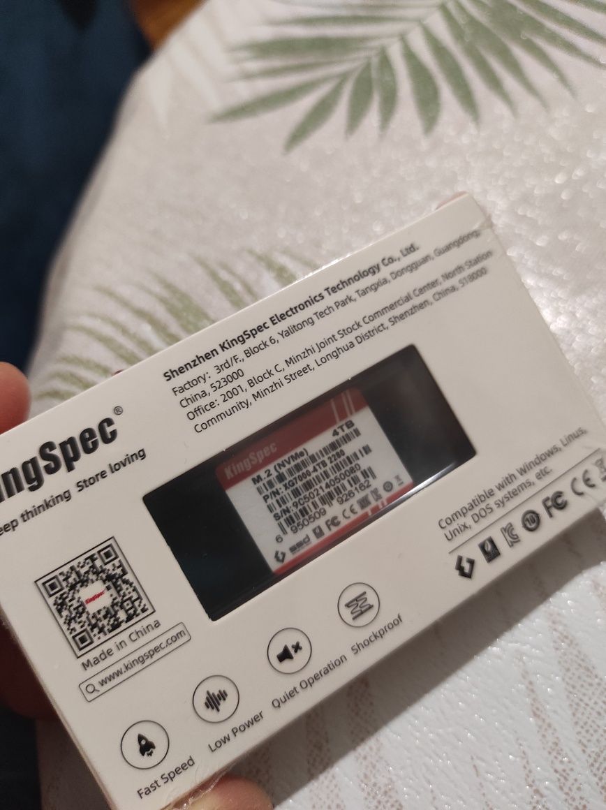 4TB Ssd m2 nvme KingSpec XG7000