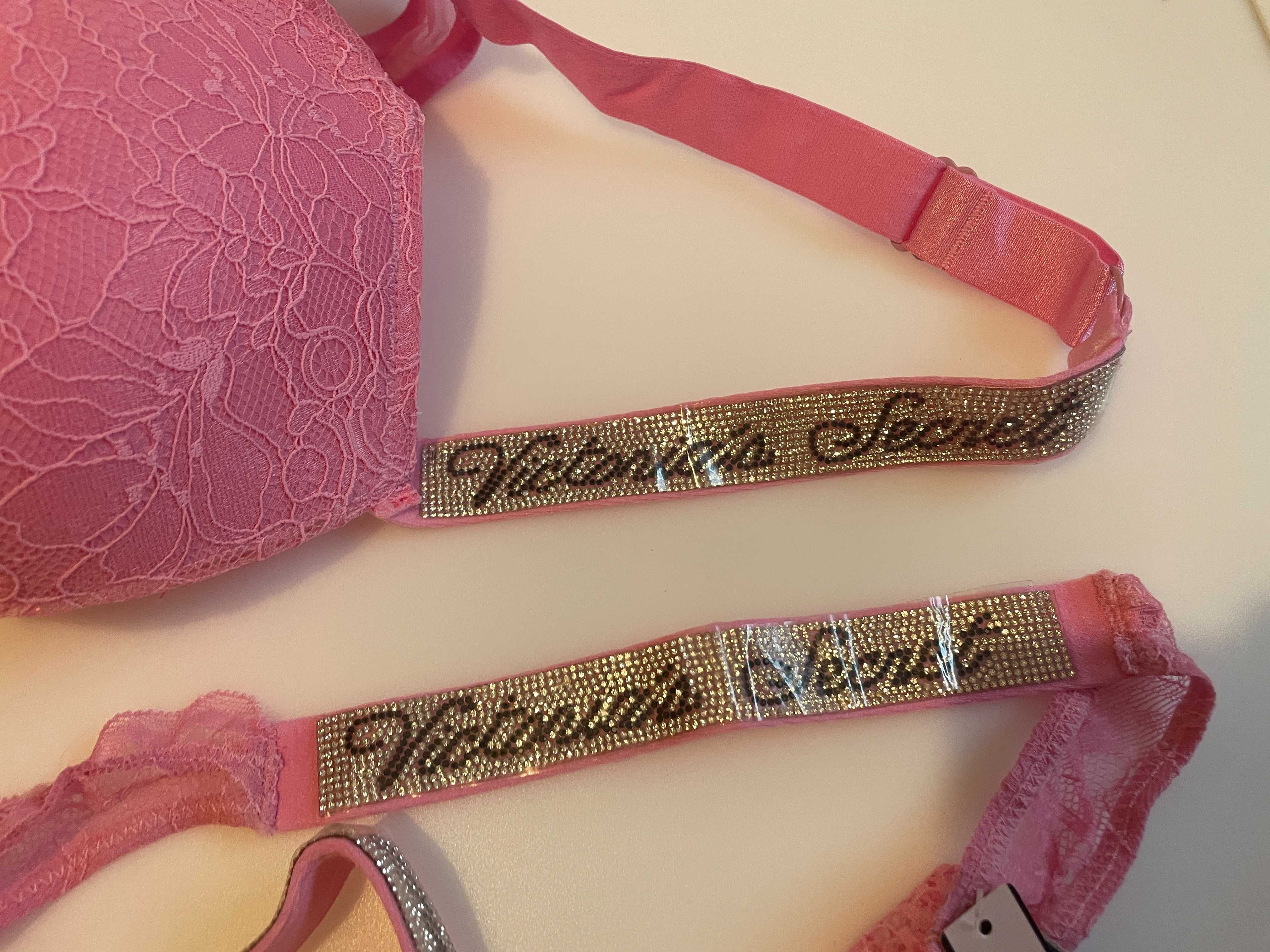 komplet bielizny victoria's secret pink v11 new,80C