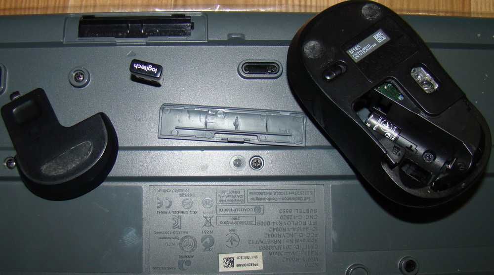 Logitech MK270 комплект бездротових клави і щура