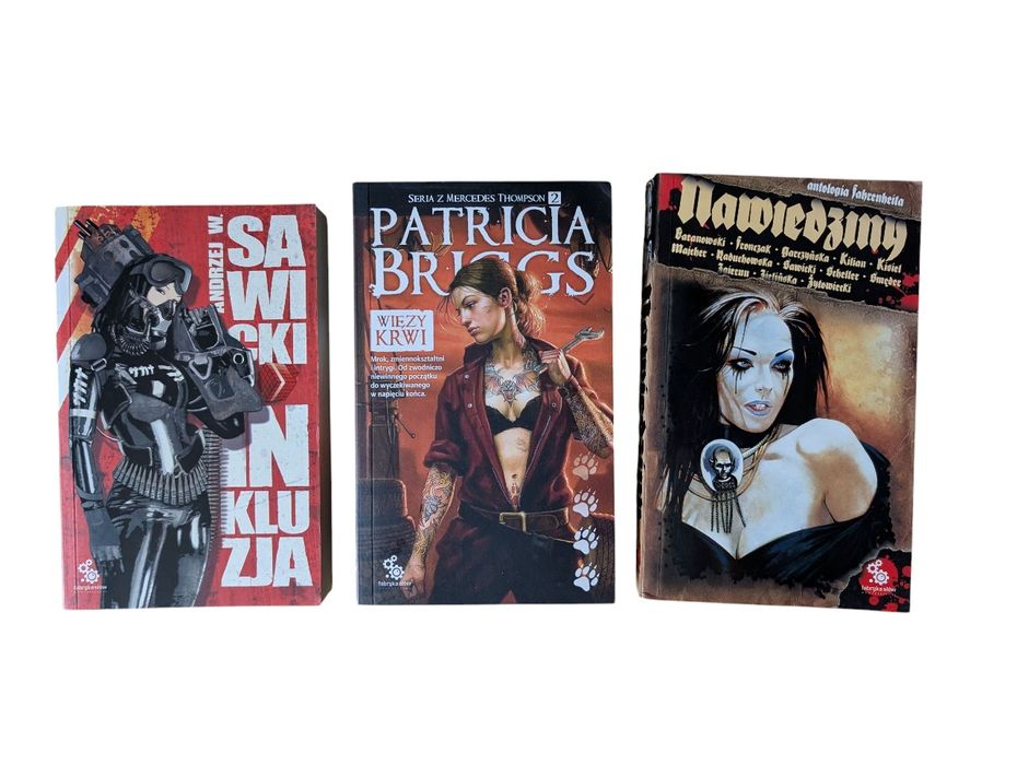 Zestaw 3 książek science fiction i fantasy – Fabryka Słów