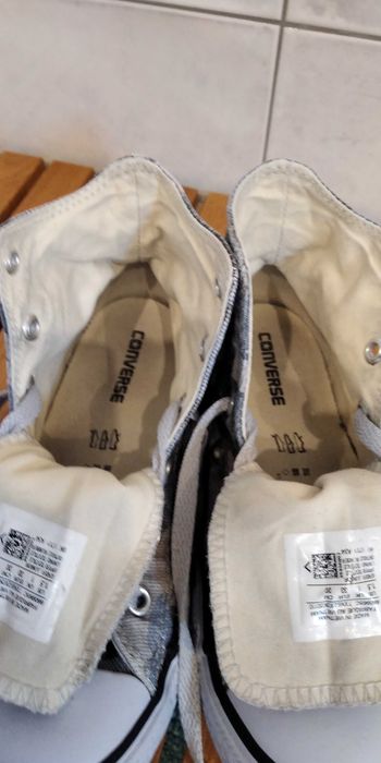 Wysokie trampki moro Converse rozm.33 dł.wkł.20cm