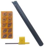 Резец расточной правый S16Q-SDXCR11 16 мм с 10 пластинами DCMT11T304