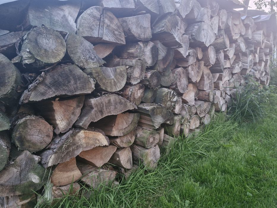 Drewno opałowe suche polupane
