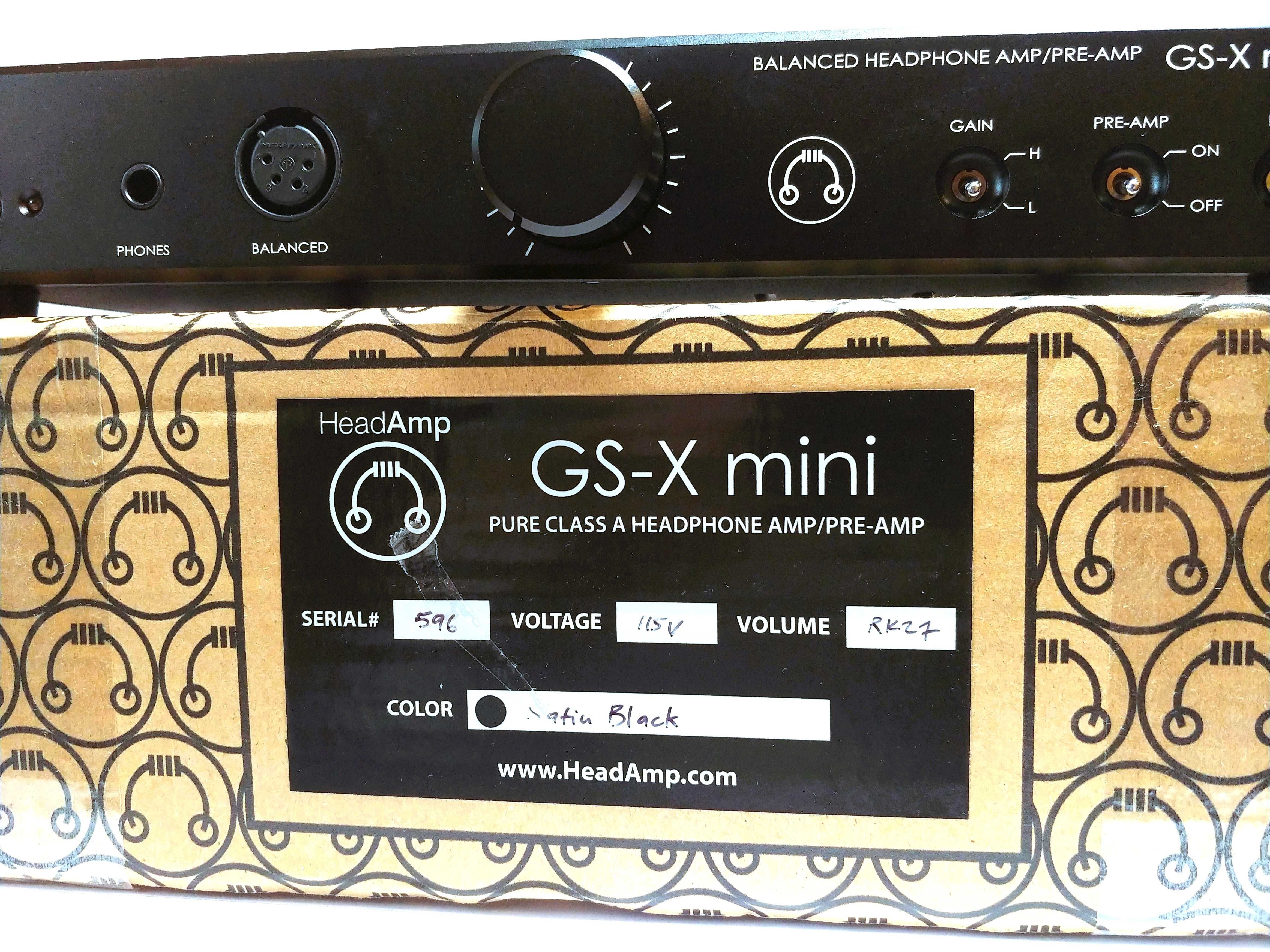 Headamp GS-X mini - породистий балансний підсилювач США, клас А, $1800