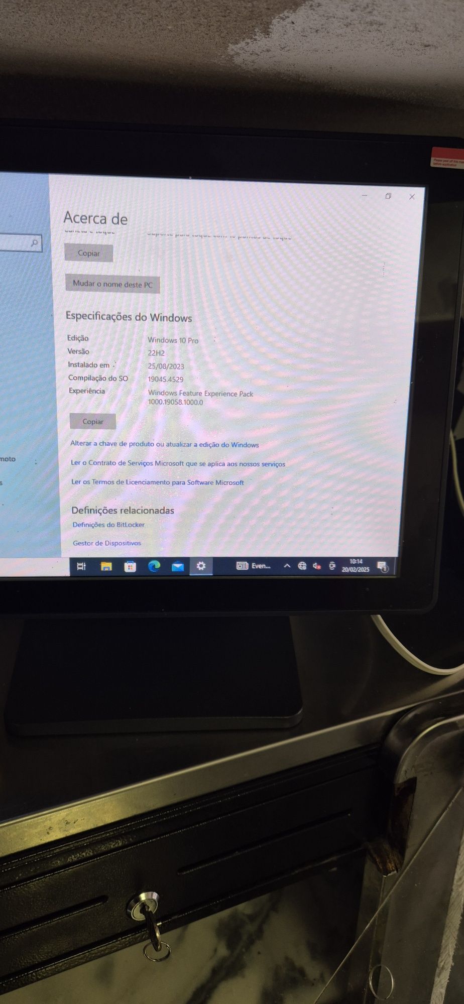 POS como novo com Impressora