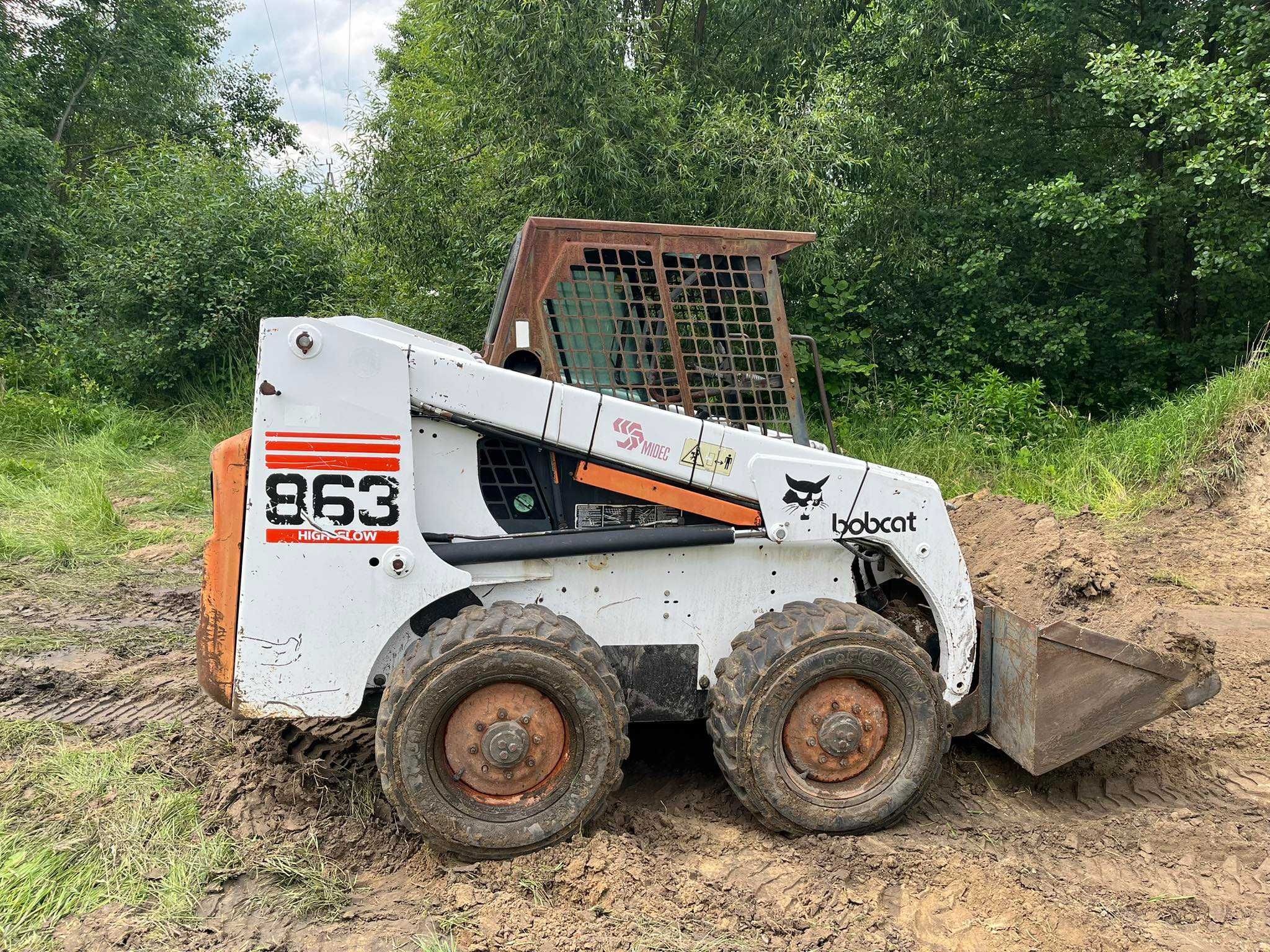 Mini ładowarka Bobcat 863 mini ładowarka bobcat Cat