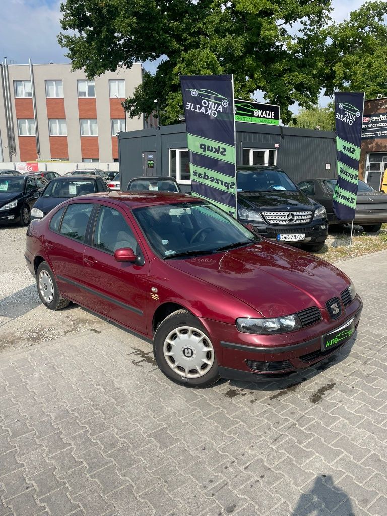 Seat Toledo 1.6b// klima // opłaty// niezawodny// zamiana