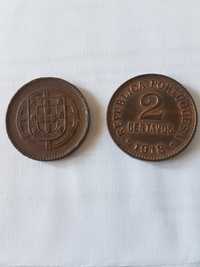 Moeda de 2 centavos 1918.