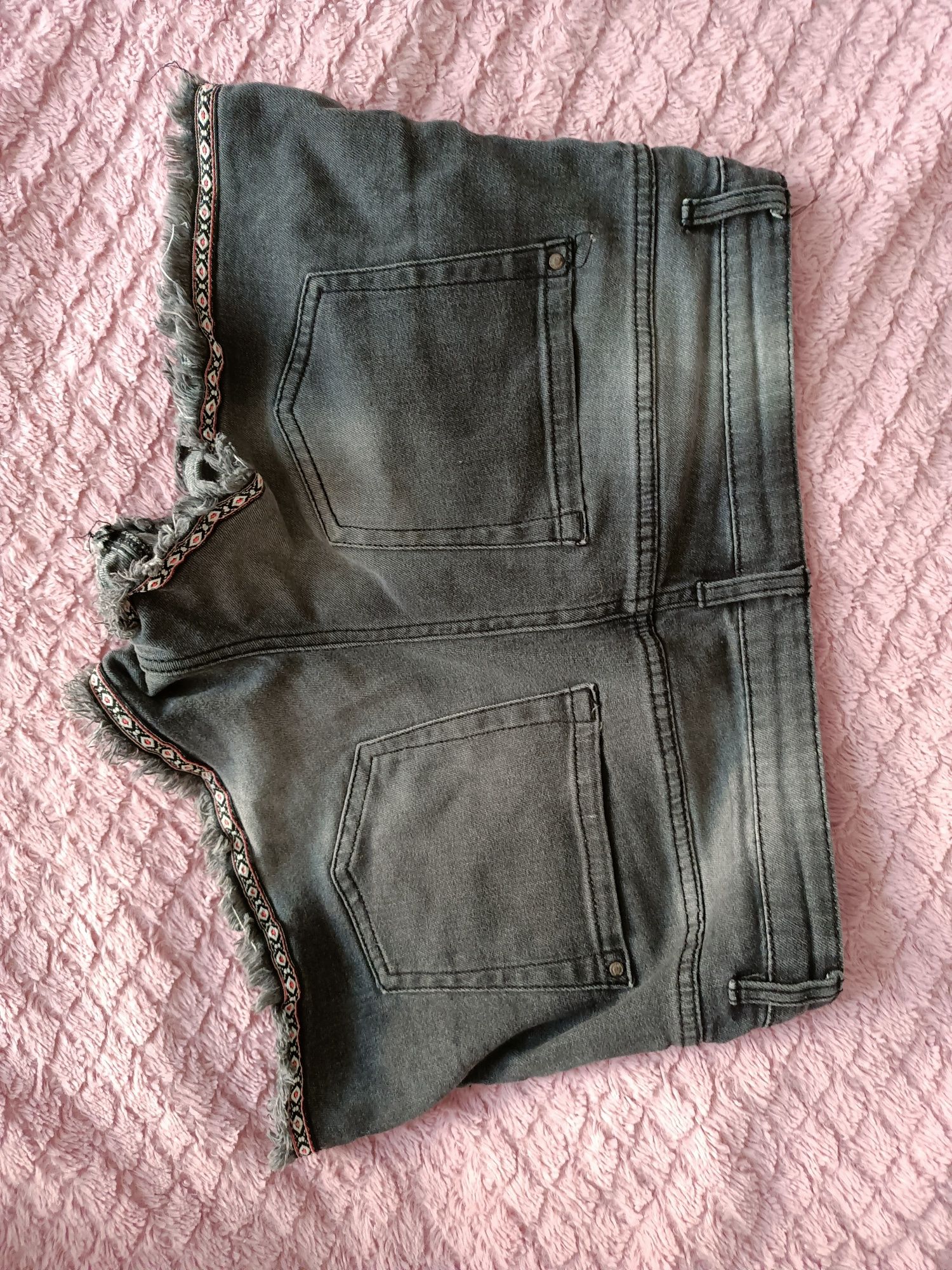 Spodenki spodnie szorty dżinsowe Boho esmara 40