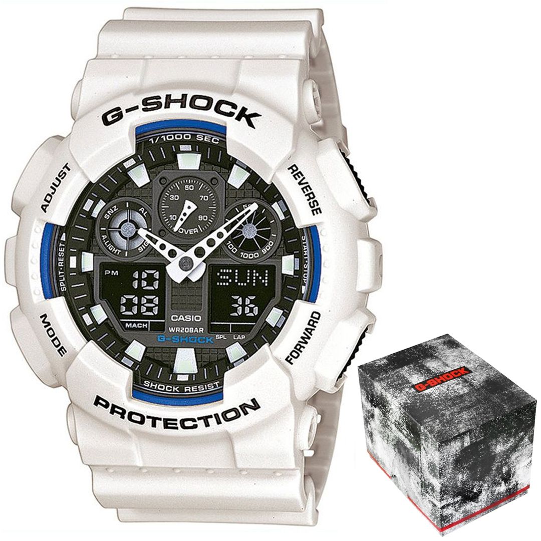 zegarek męski casio g-shock ga-100b-7aer + box