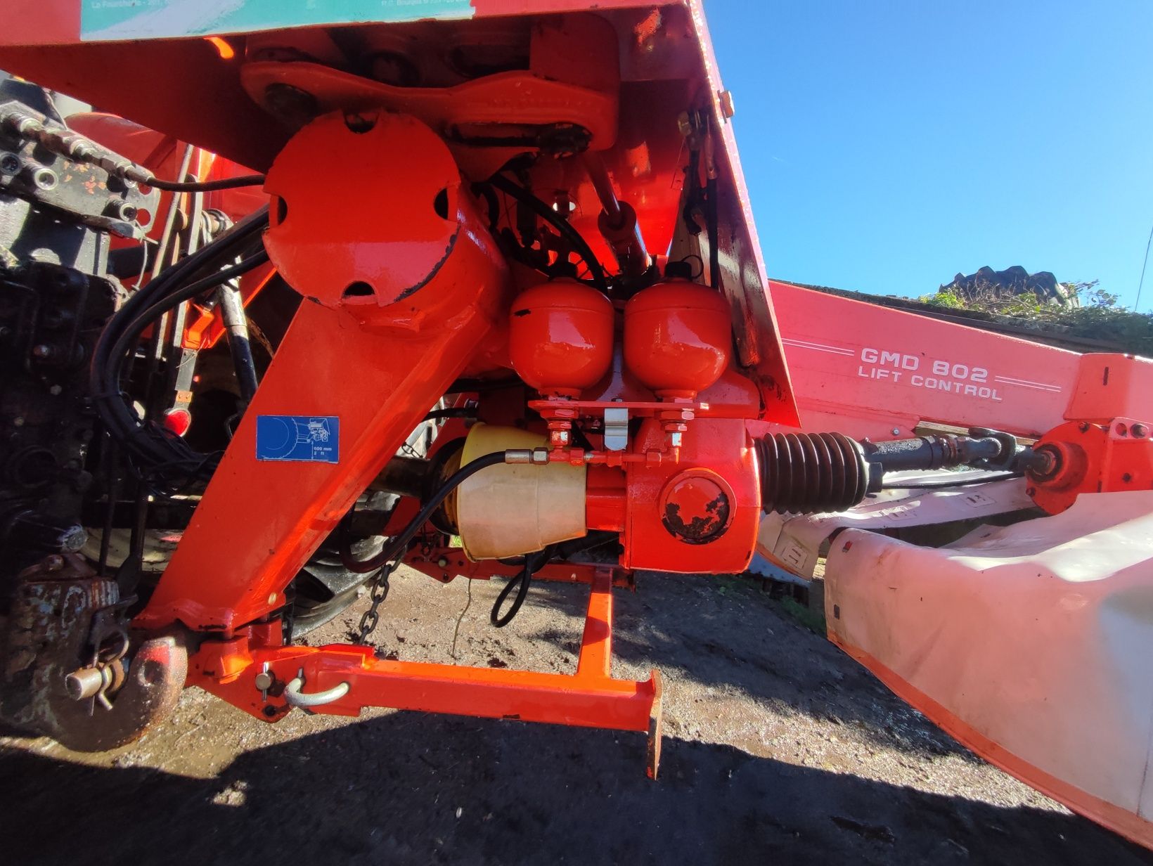 Rotativa Kuhn GMD802