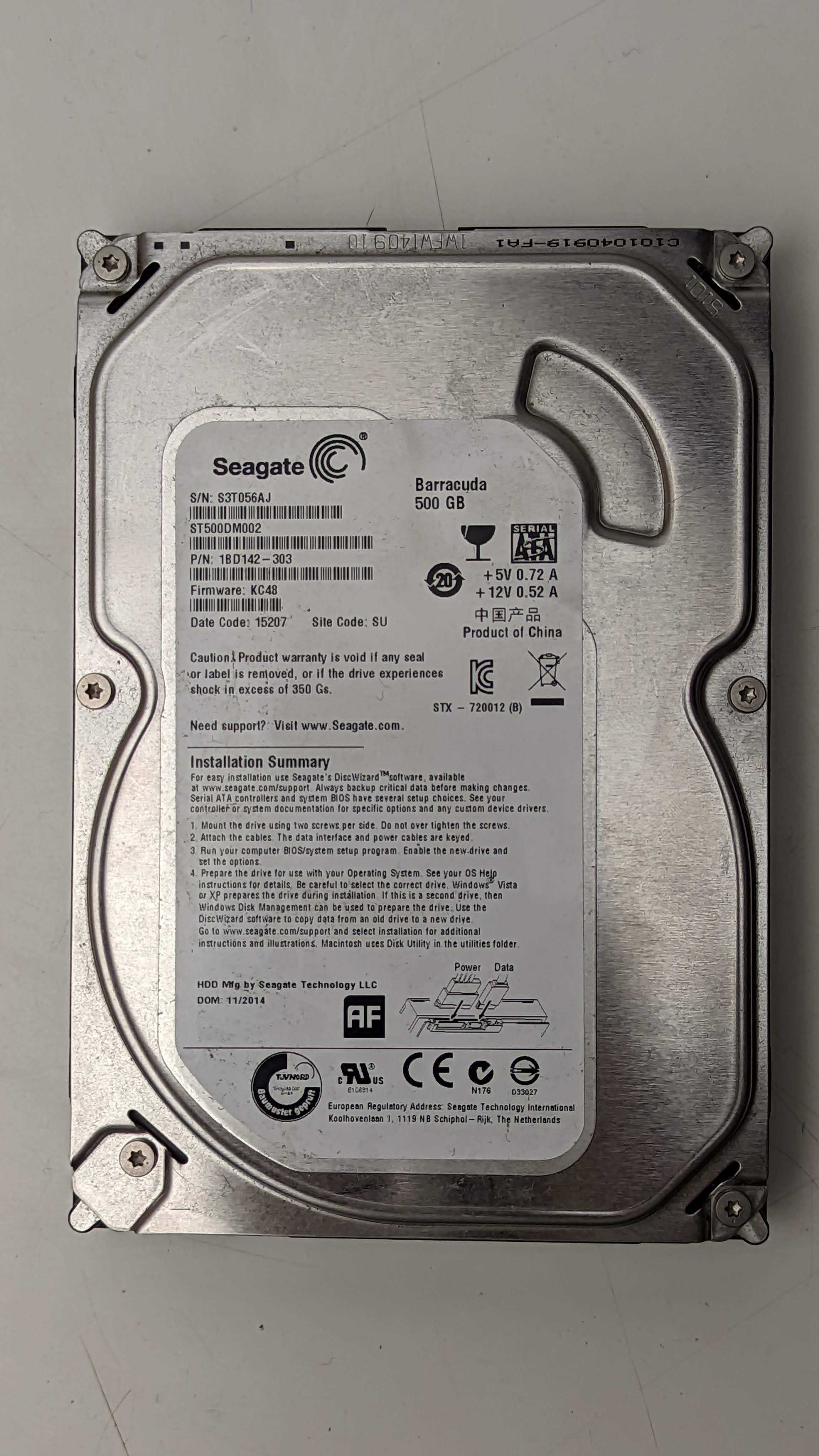HDD's que não funcionam (para arranjar ou para peças)