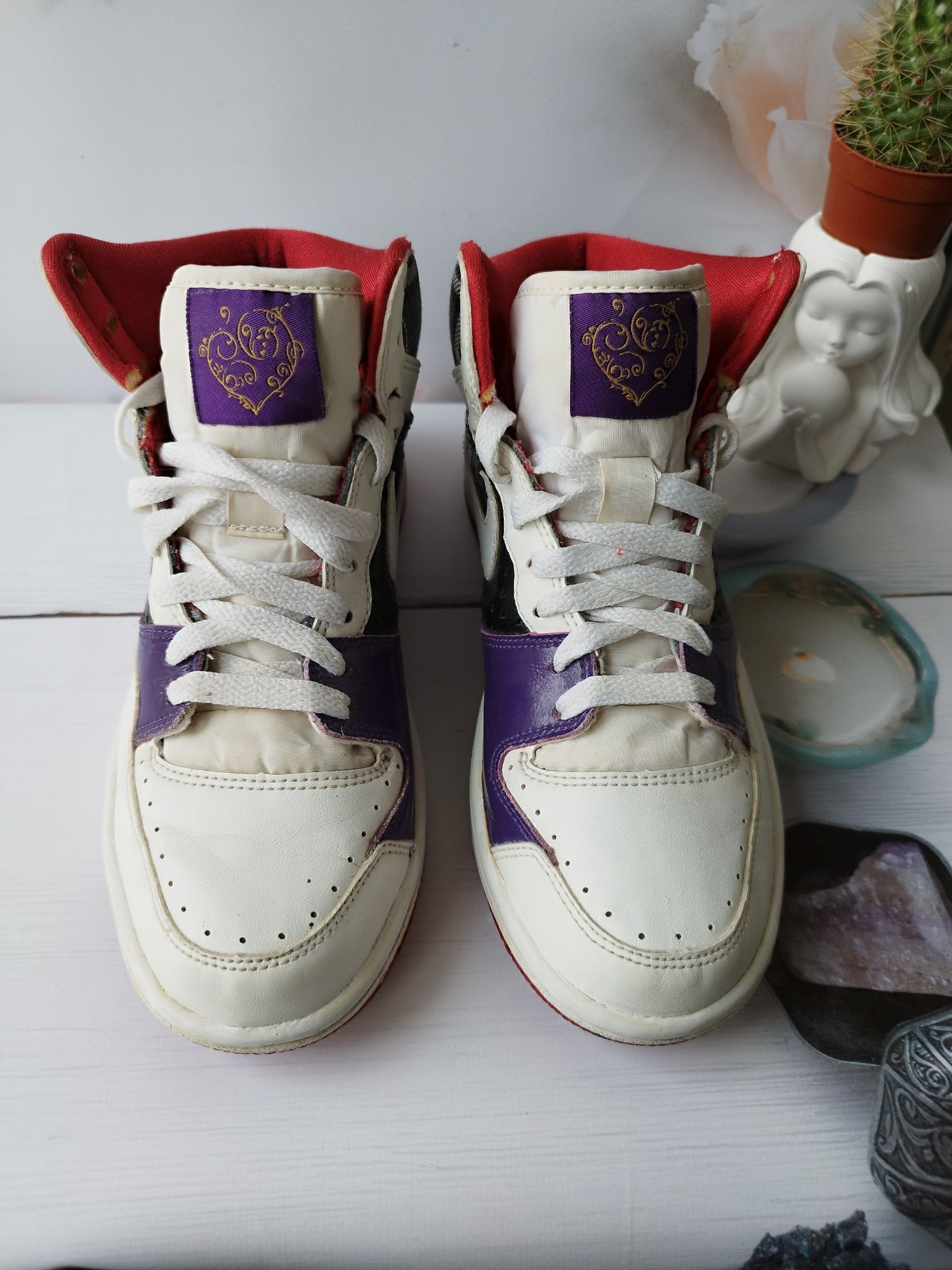 Damskie trampki "Walentynki " Nike Court Force High 2010  Rozm.37,5