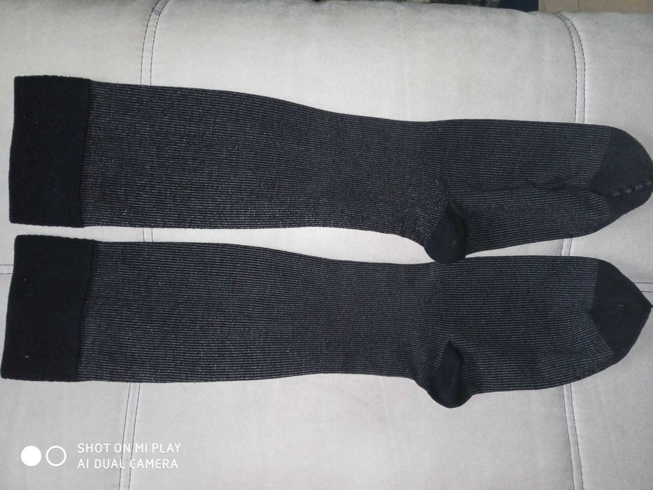 Гольфы компрессионные VenoTrain, размер L Plus, компрессия 2,серые