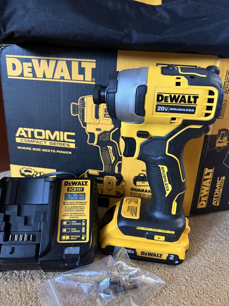 Імпакт, шуруповерт, Dewalt DCF 809 D1