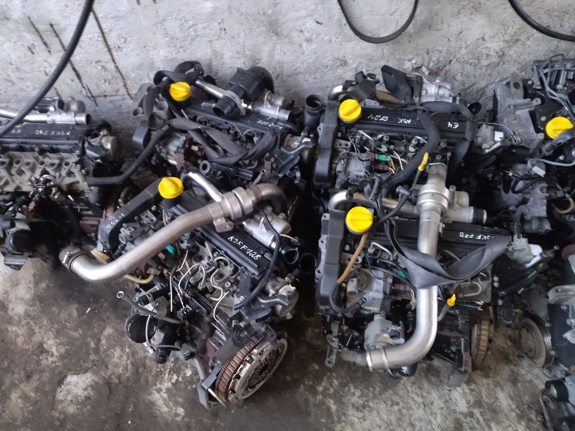 Двигатель Рено 1.5 dci k9kf728  k9k6724 k9kd722  k9ke712