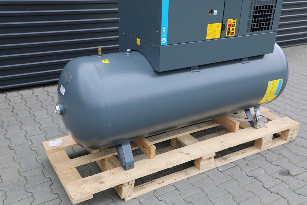Kompresor śrubowy Atlas Copco G5FF 500 lt NOWY (1134)